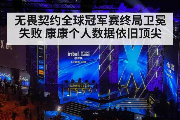 无畏契约全球冠军赛终局卫冕失败 康康个人数据依旧顶尖